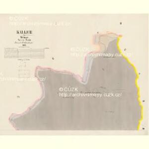 Kallich - c2980-1-001 - Kaiserpflichtexemplar der Landkarten des stabilen Katasters