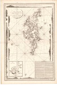 Carte des Isles Shetland.