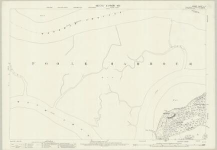 Dorset L.4 (includes: Arne; Corfe Castle; Poole; Studland) - 25 Inch Map
