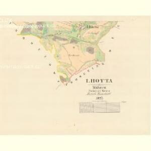 Lhotta - m1524-1-002 - Kaiserpflichtexemplar der Landkarten des stabilen Katasters