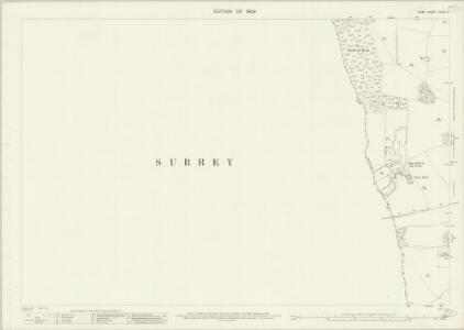 Kent XXXIX.5 (includes: Limpsfield; Tatsfield; Titsey) - 25 Inch Map