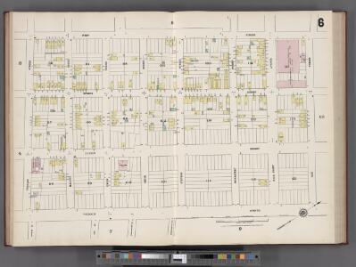Hudson County, V. 8, Double Page Plate No. 6 [Map bounded by West St., Oak St., Palisade Ave., Charles St.] / surveyed and published by Chas. B. Brush. Vol. 8.