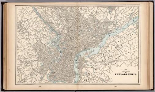 New driving map of Philadelphia