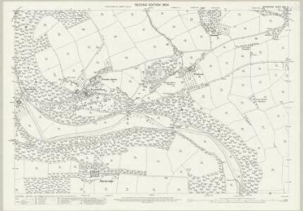 Devon XXIV.14 (includes: Bampton; Oakford) - 25 Inch Map