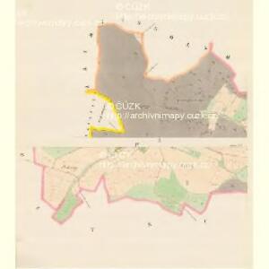 Willitz - c8585-1-004 - Kaiserpflichtexemplar der Landkarten des stabilen Katasters