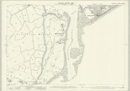 Suffolk LXXXIV.14 (includes: Bawdsey; Felixstowe) - 25 Inch Map