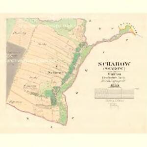 Scharow (Ssarow) - m3007-1-002 - Kaiserpflichtexemplar der Landkarten des stabilen Katasters