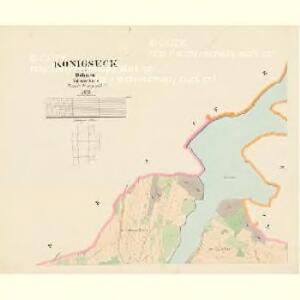Königseck - c3724-1-001 - Kaiserpflichtexemplar der Landkarten des stabilen Katasters