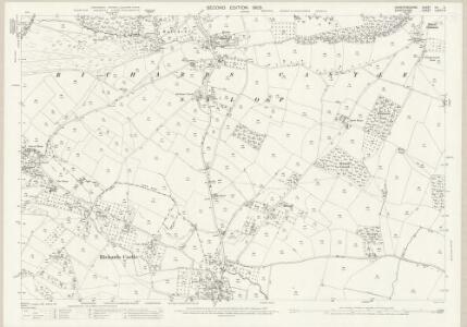 Herefordshire VII.3 (includes: Ashford Bowdler; Richards Castle; Richards Castle) - 25 Inch Map
