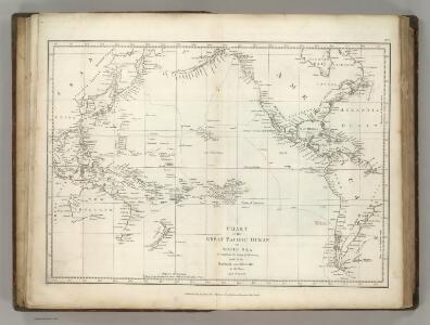Chart of the Great Pacific Ocean.