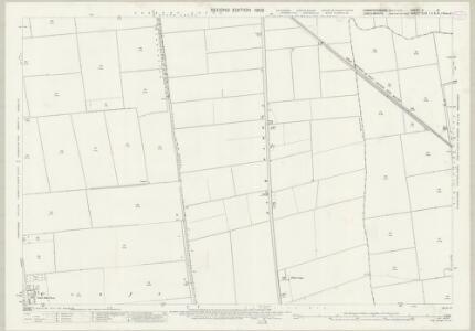 Cambridgeshire VI.6 (includes: Parson Drove; Sutton St Edmund; Thorney) - 25 Inch Map