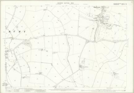 Buckinghamshire XII.8 (includes: Shalstone; Westbury) - 25 Inch Map