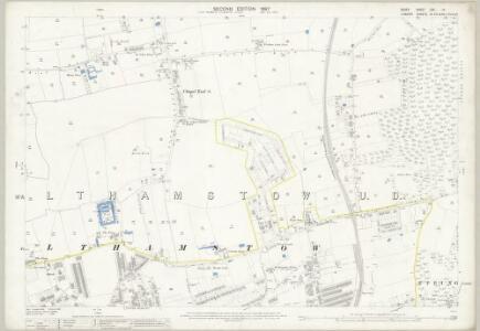 Essex (1st Ed/Rev 1862-96) LXV.10 (includes: Walthamstow) - 25 Inch Map