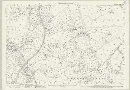 Cornwall LXIV.7 (includes: Feock; Kea; Perranarworthal) - 25 Inch Map