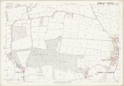 Yorkshire CCXCVII.13 (includes: Carlton In Lindrick; Gildingwells; Letwell; Wallingwells) - 25 Inch Map