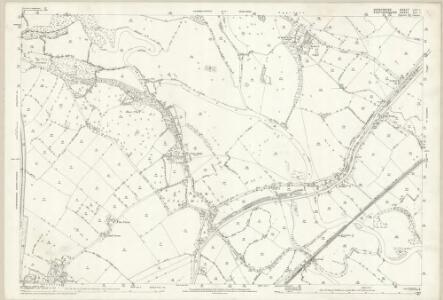 Derbyshire LVII.1 (includes: Egginton; Rolleston; Stretton) - 25 Inch Map