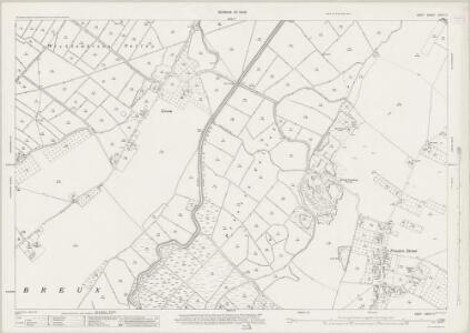 Kent XXXVI.11 (includes: Preston; Wickhambreux) - 25 Inch Map