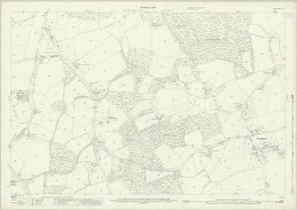 Surrey XL.4 (includes: Capel; Newdigate) - 25 Inch Map