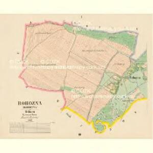 Rohozna - c6510-1-001 - Kaiserpflichtexemplar der Landkarten des stabilen Katasters