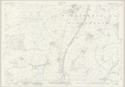 Derbyshire XXXIX.2 (includes: Ashleyhay; Callow; Wirksworth) - 25 Inch Map