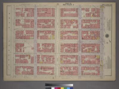 Plate 30, Part of Section 5: [Bounded by E. 89th Street, Third Avenue, E. 83rd Street and (Central park) Fifth Avenue.]