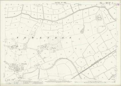 Kent LXXIX.10 (includes: Beckley; Newenden; Northiam; Rolvenden) - 25 Inch Map