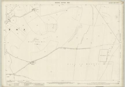 Wiltshire XXXIV.2 (includes: Bishops Cannings; Bromham; Heddington) - 25 Inch Map