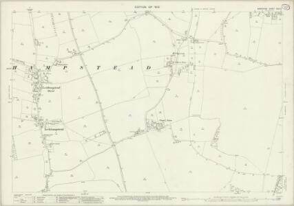 Berkshire XXVI.12 (includes: Boxford; Chieveley; Leckhampstead; Peasemore) - 25 Inch Map