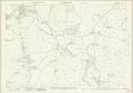 Denbighshire XII.1 (includes: Llanfair Talhaearn; Llangernyw) - 25 Inch Map