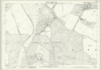 Dorset IX.13 (includes: Ashmore; Farnham; Tarrant Gunville; Tollard Royal) - 25 Inch Map