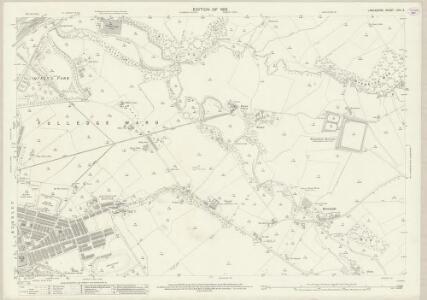 Lancashire LXIV.3 (includes: Briercliffe; Burnley; Cliviger; Worsthorne With Hurstwood) - 25 Inch Map