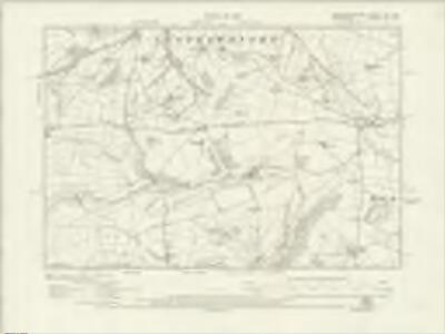 Montgomeryshire XLV.NW - OS Six-Inch Map