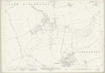 Buckinghamshire XXXII.4 (includes: Cuddington; Lower Winchendon) - 25 Inch Map
