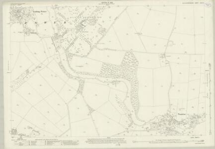 Gloucestershire XXVIII.2 (includes: Guiting Power; Naunton) - 25 Inch Map