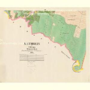Kathrein - m1169-1-007 - Kaiserpflichtexemplar der Landkarten des stabilen Katasters