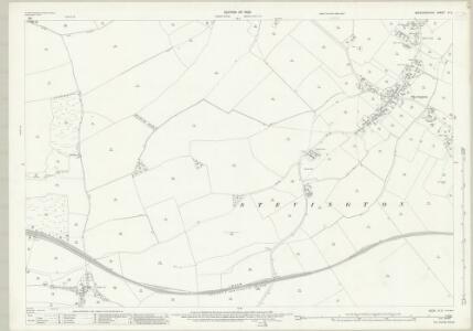 Bedfordshire XI.5 (includes: Carlton and Chellington; Stevington; Turvey) - 25 Inch Map