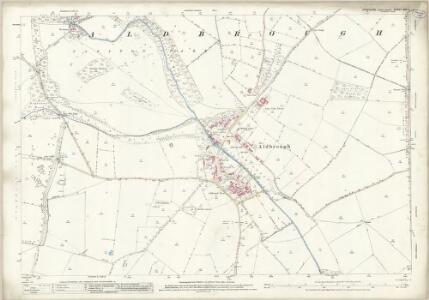 Yorkshire XXV.2 (includes: Aldbrough; Manfield; Stanwick St John) - 25 Inch Map