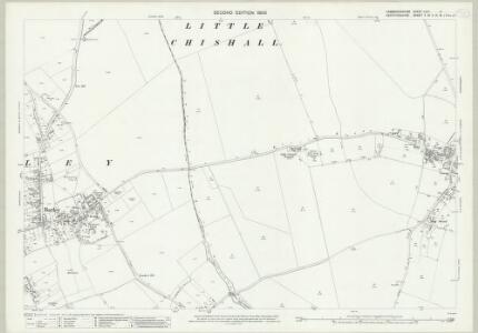 Cambridgeshire LXIIA.4 (includes: Barley; Great Chishill; Little Chishill) - 25 Inch Map