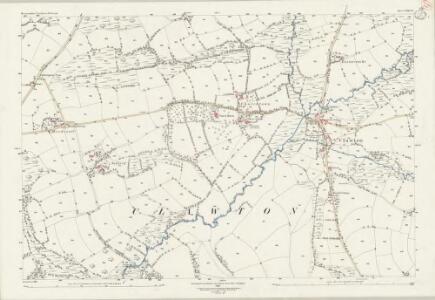 Devon LXII.10 (includes: Clawton) - 25 Inch Map