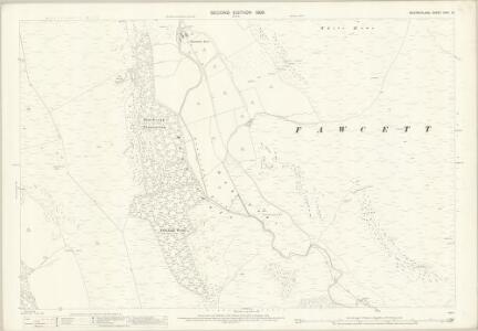 Westmorland XXVII.12 (includes: Fawcett Forest; Longsleddale; Whitwell And Selside) - 25 Inch Map