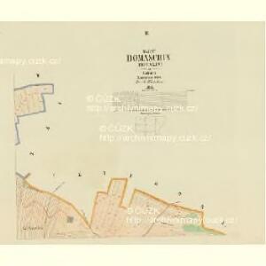 Domaschin (Domašjn) - c1431-1-003 - Kaiserpflichtexemplar der Landkarten des stabilen Katasters
