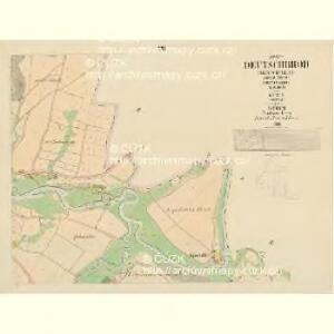 Deutschbrod (Nemeckybrod) - c1797-2-006 - Kaiserpflichtexemplar der Landkarten des stabilen Katasters