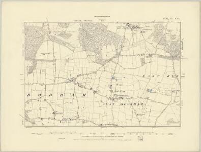 Norfolk X.SW - OS Six-Inch Map