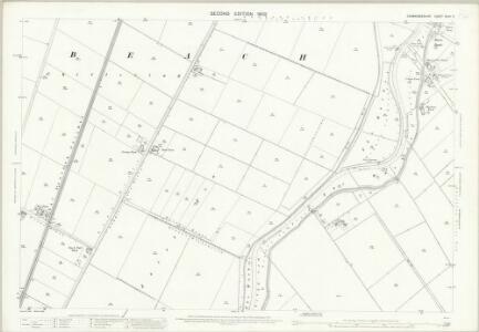 Cambridgeshire XXXV.9 (includes: Swaffham Bulbeck; Swaffham Prior; Waterbeach) - 25 Inch Map
