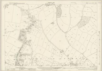 Yorkshire CCXCV.12 (includes: Aston Cum Aughton; Ulley) - 25 Inch Map