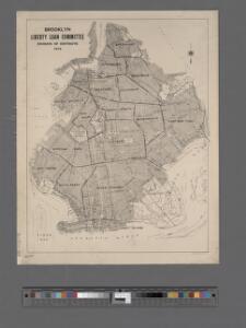 Brooklyn - Liberty Loan Committee - division of districts.