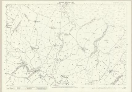 Merionethshire XXII.5 (includes: Llanuwchllyn; Llanycil) - 25 Inch Map