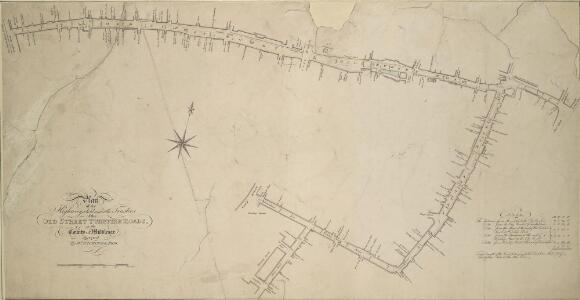 Plan of the Highways held under the Trustees of the OLD STREET TURNPIKE ROADS in the County of Middlesex