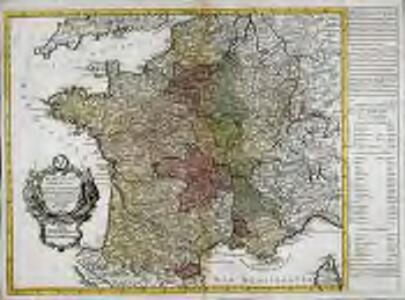 El reyno de Francia y sus paises confinantes hasta la extension de la antigua Galia