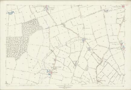 Suffolk LV.15 (includes: Brettenham; Felsham; Rattlesden; Thorpe Morieux) - 25 Inch Map